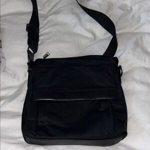 TUMI OXFORD top zip nylon crossbody